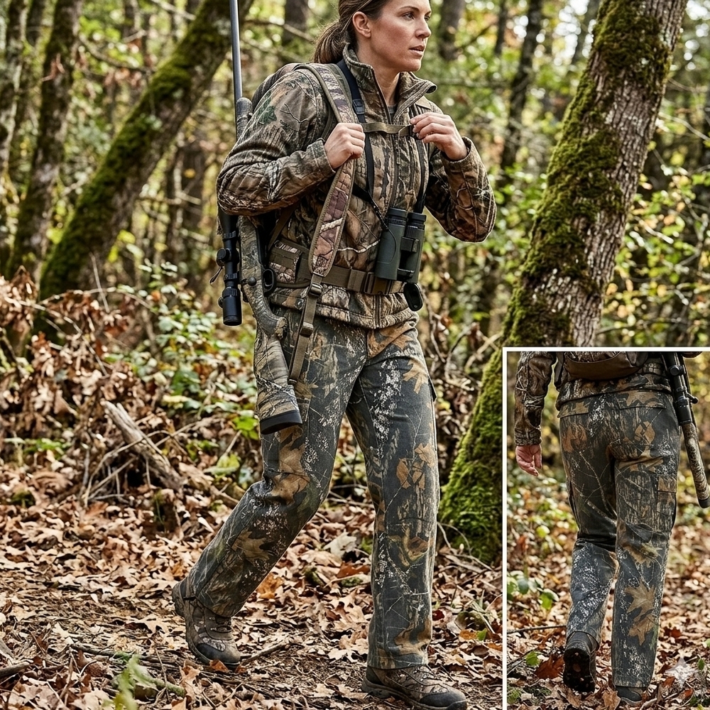 Women's Camouflage Cargo Pants